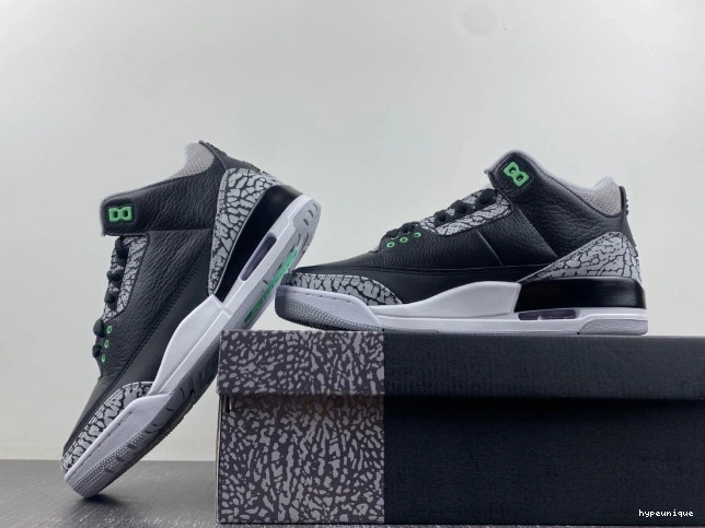 HYPE Jordan Green Glow 3 CT8532-031 Air 0717